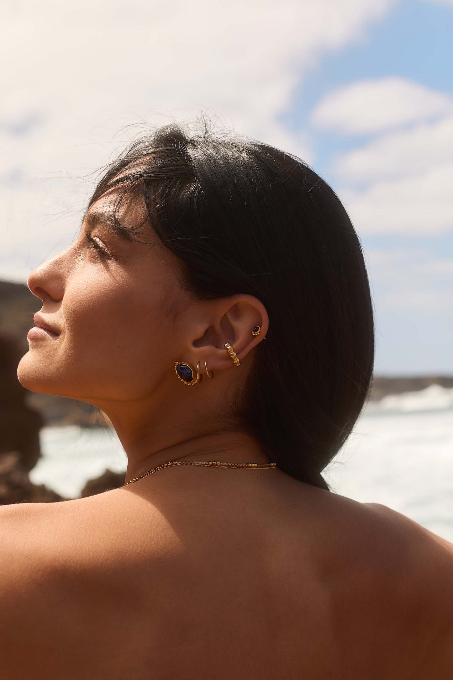 EAR CUFF BULA GOLD PLATED