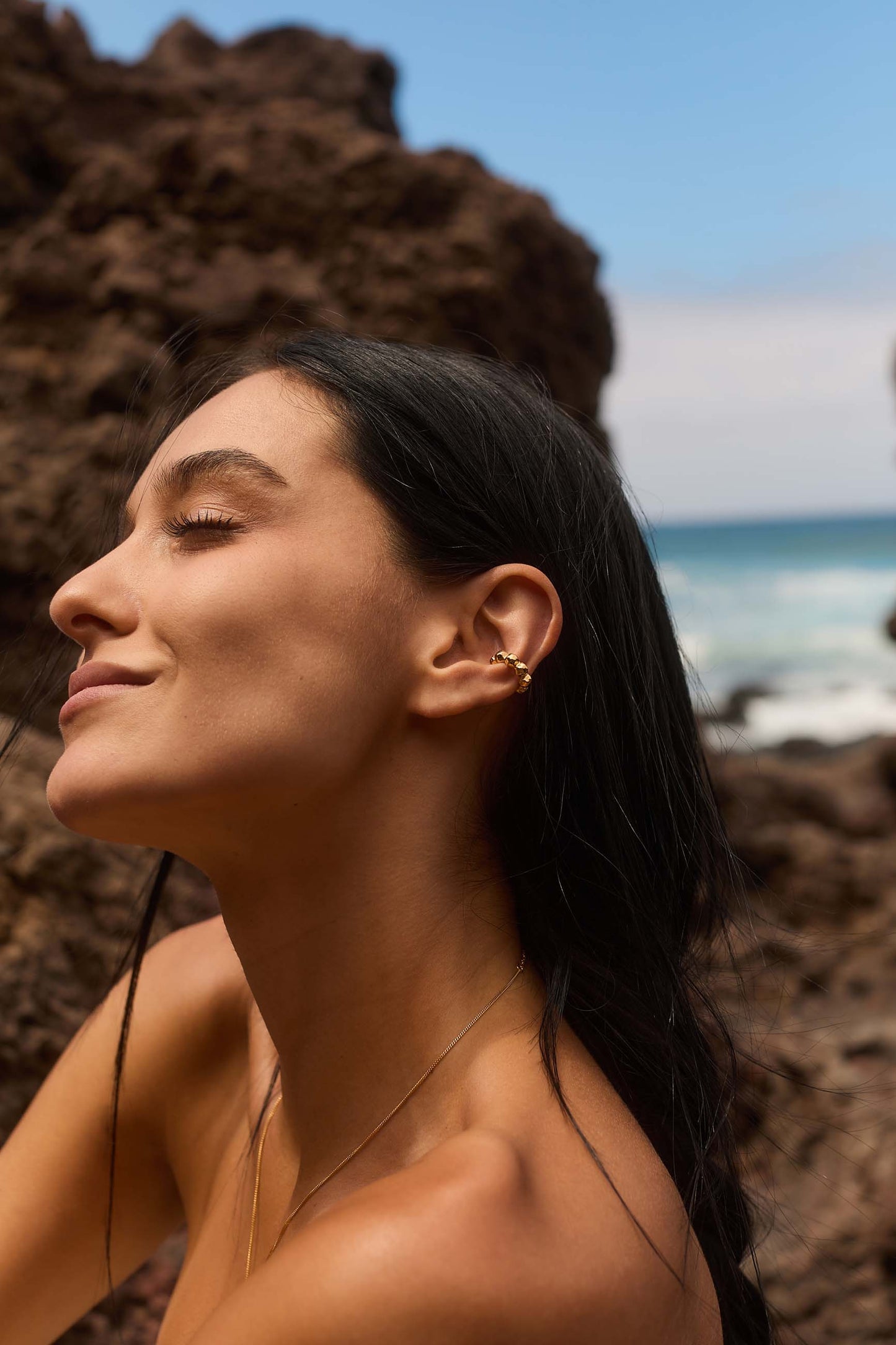 EAR CUFF BULA GOLD PLATED