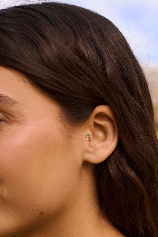 PIERCING PANKHA BAÑADO EN ORO