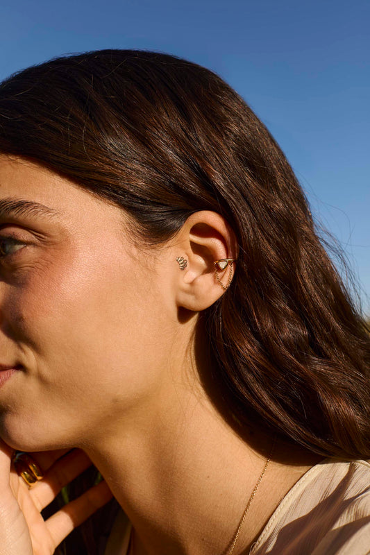 EAR CUFF PARI LINKS GOLD
