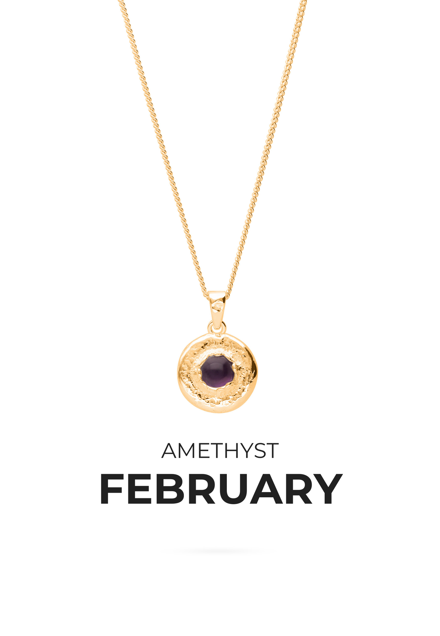 COLLAR PIEDRAS DE NACIMIENTO BAÑADO EN ORO