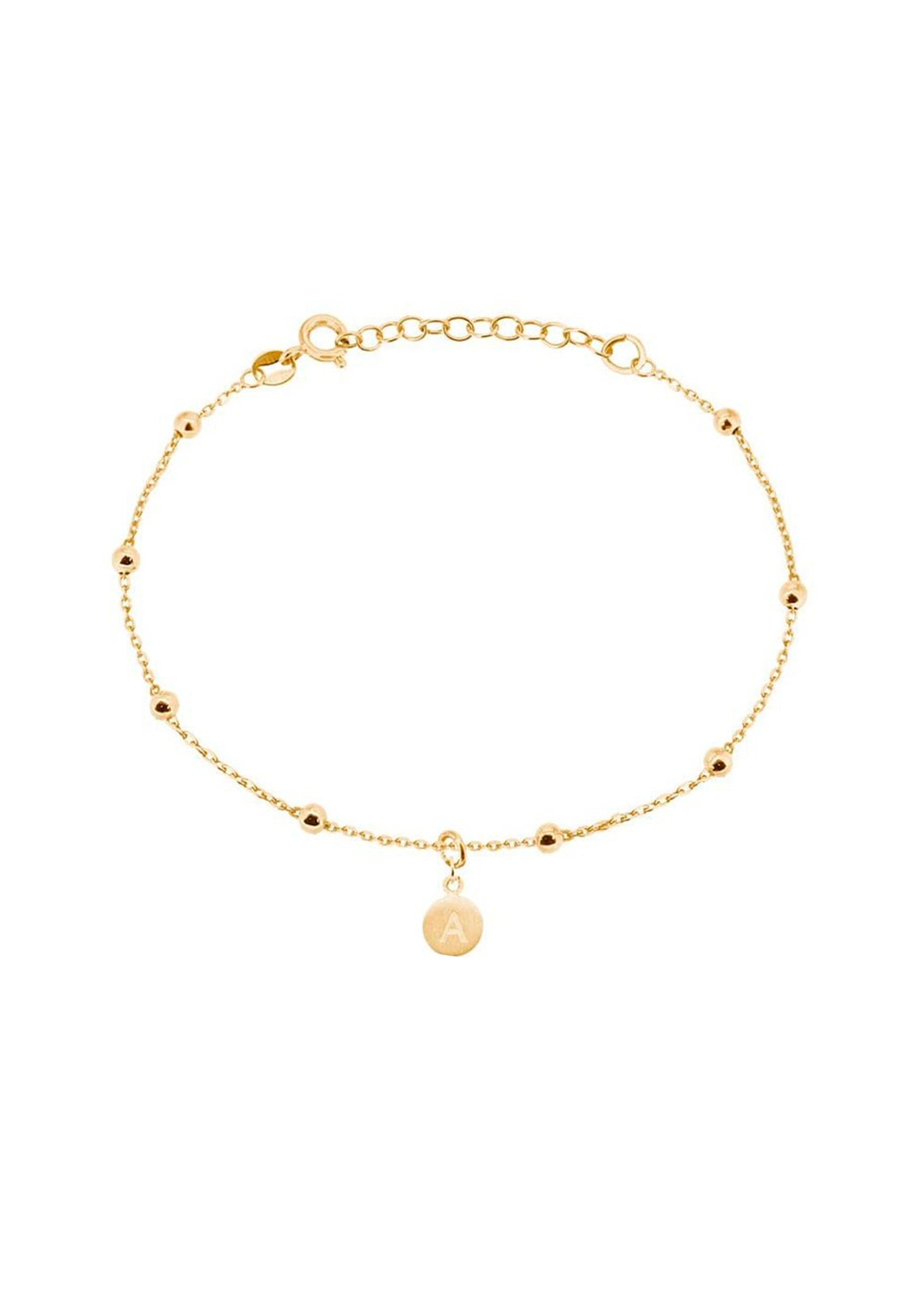 PULSERA TIGAT CHAPADA EN ORO