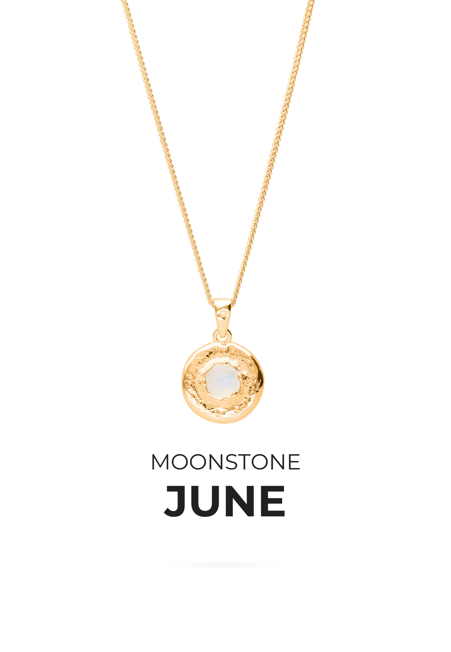 COLLAR PIEDRAS DE NACIMIENTO BAÑADO EN ORO