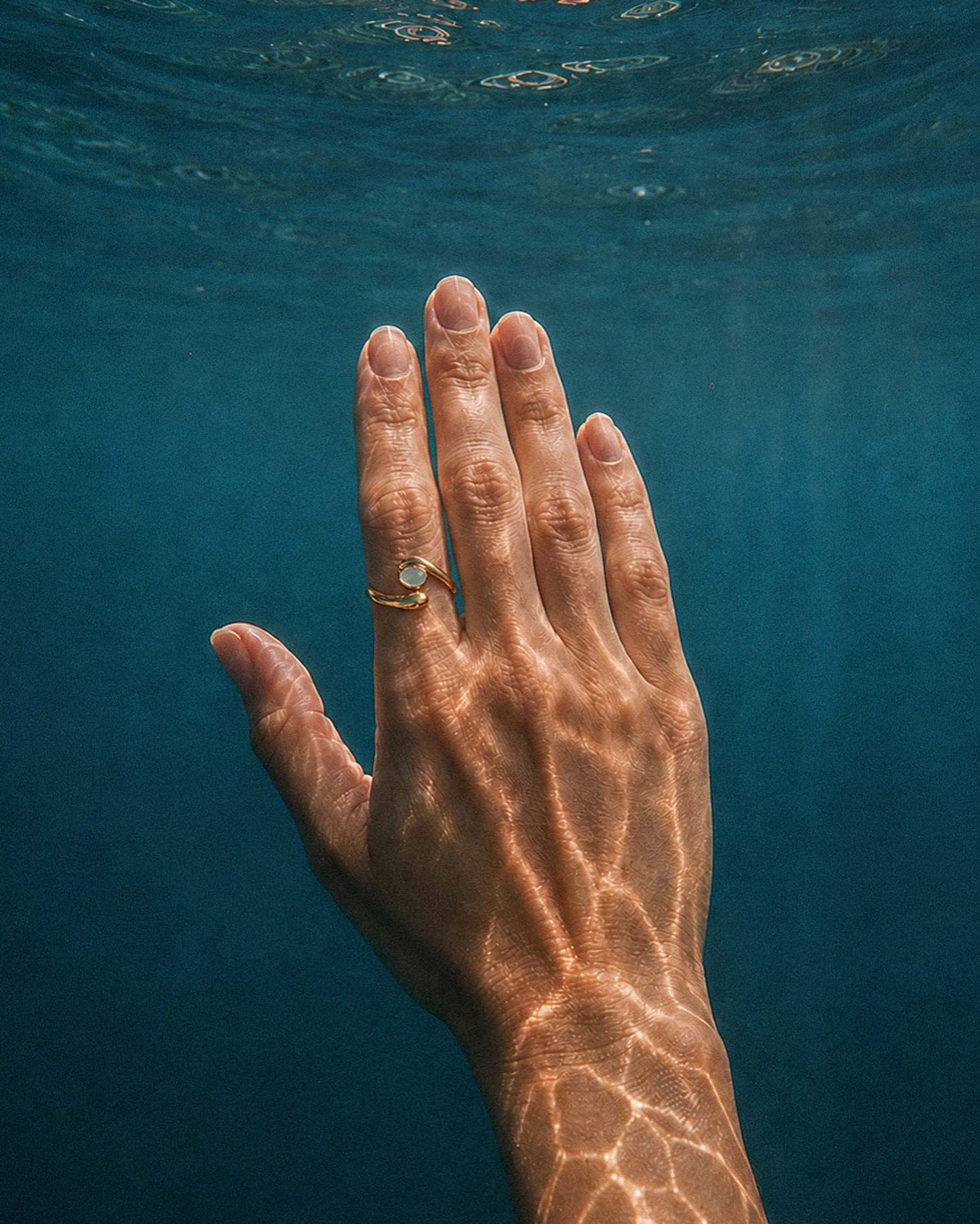 JALPARI RING MIT GOLD-BESCHICHTUNG
