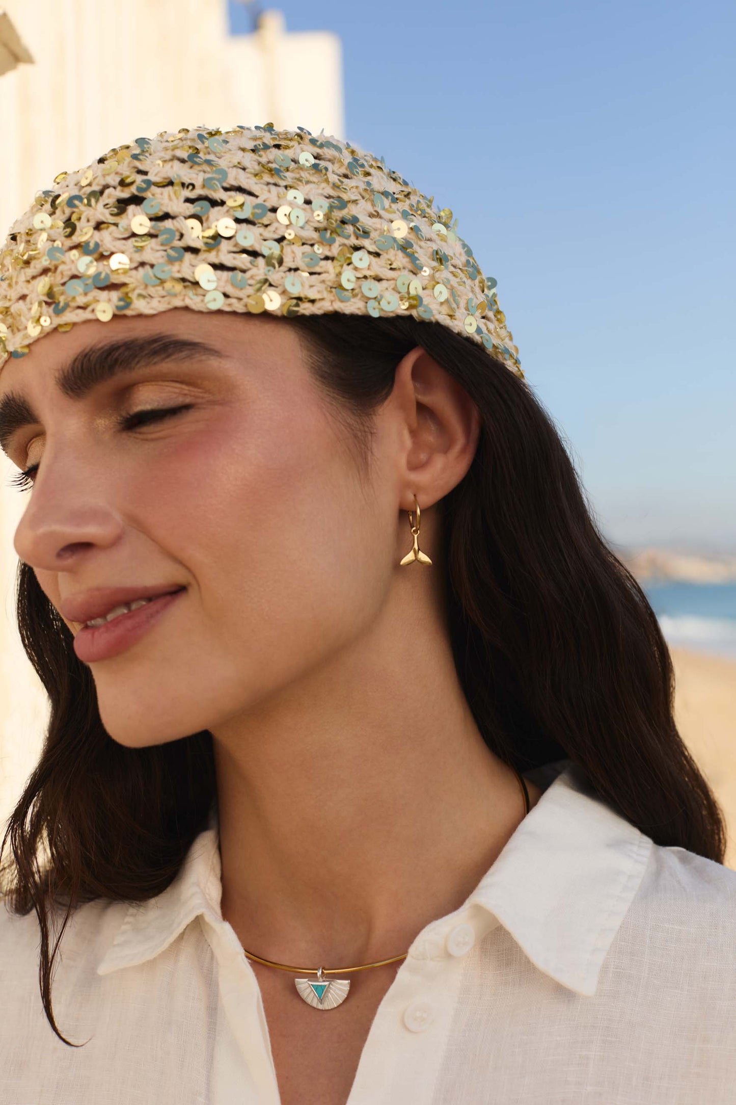 VARUN (12MM) GOLD EARRINGS