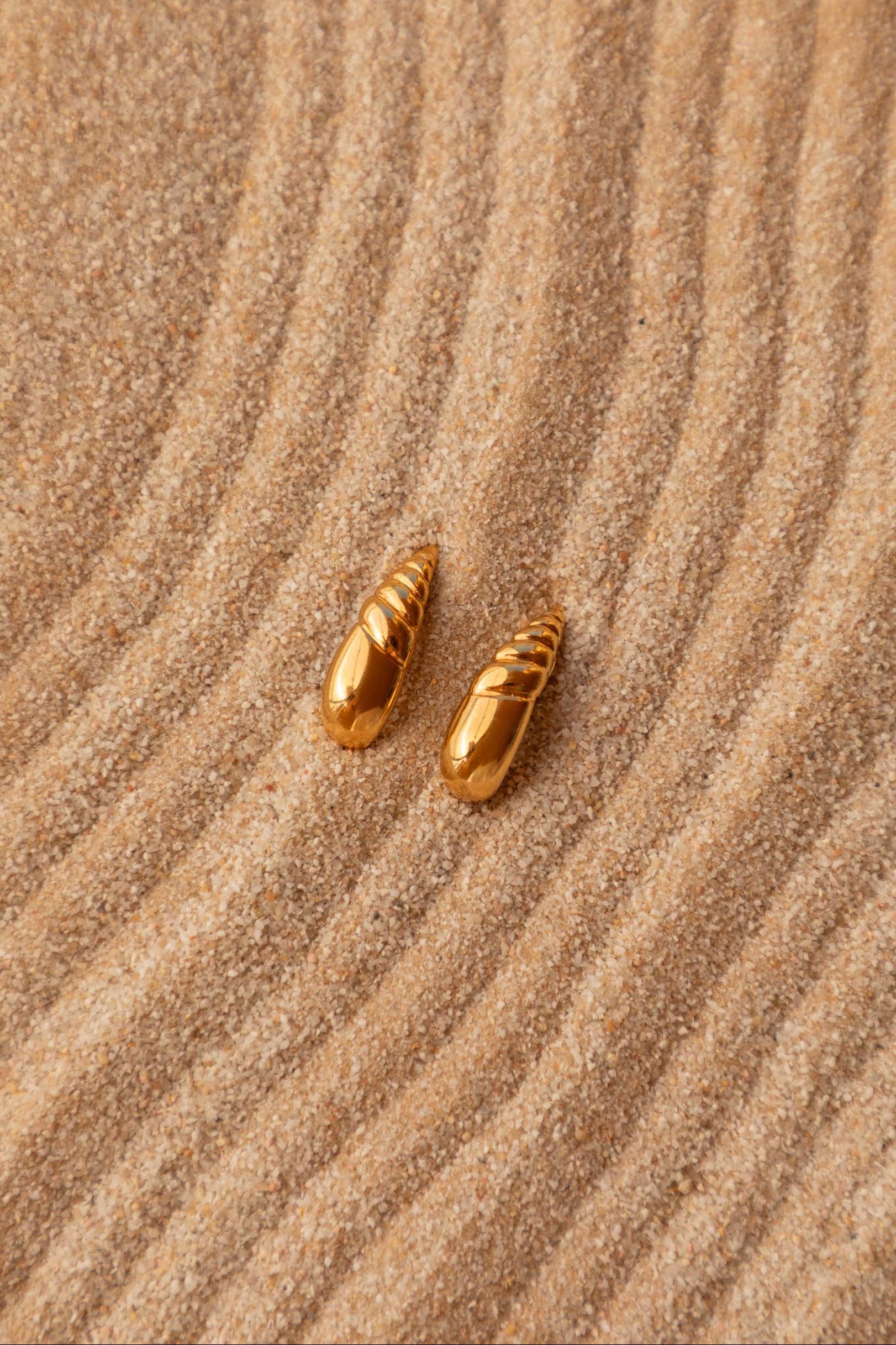 Pendientes Bohio Oro Foto Bodegon