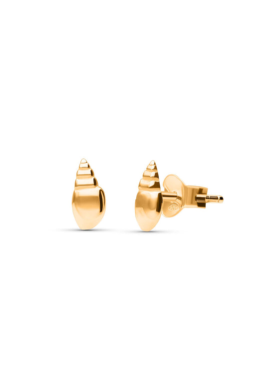 ORECCHINI JENGA PLACCATI IN ORO