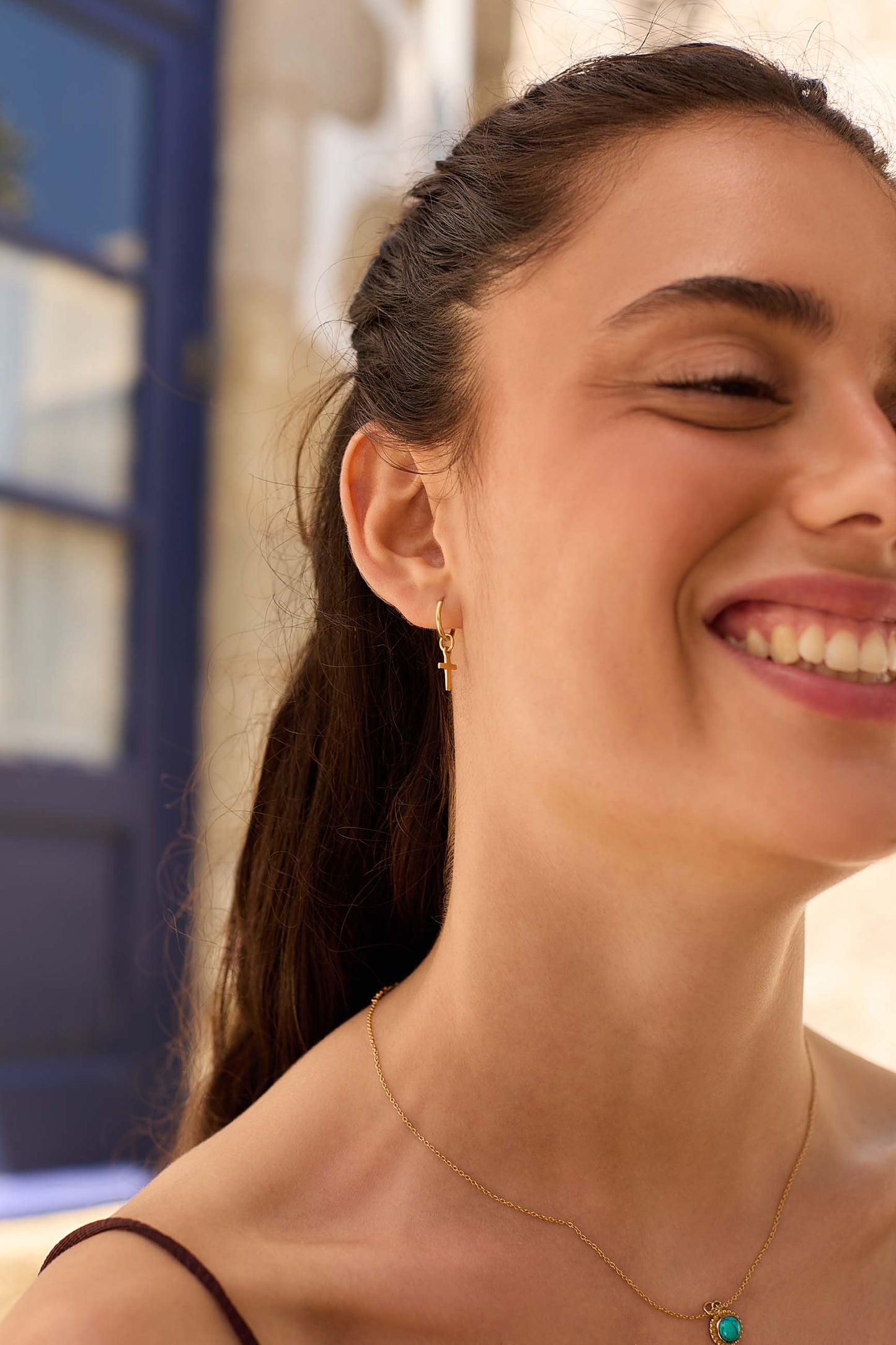 BOUCLES D'OREILLES URMI (12MM) OR