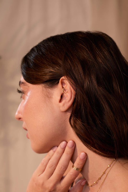 JATIN (10MM) GOLD PIERCING