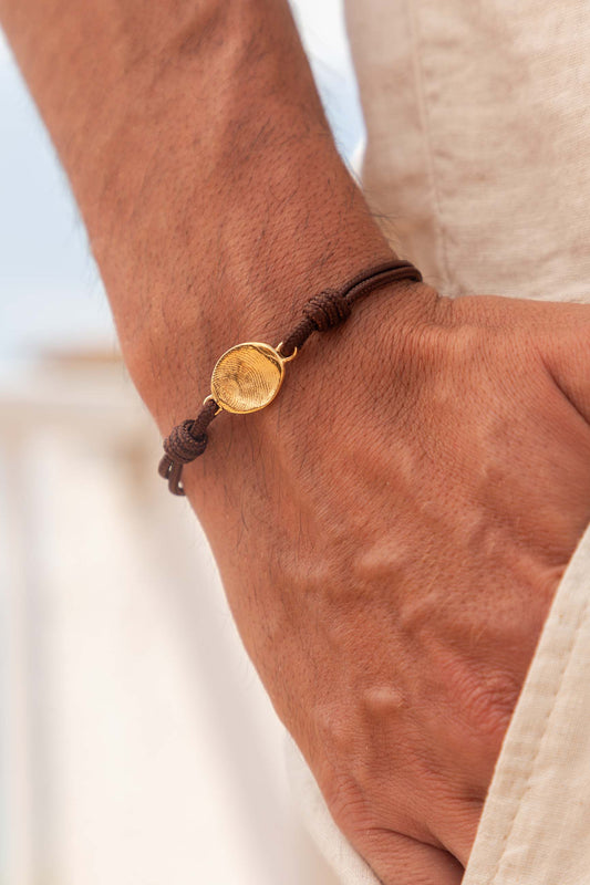 BRACELET FIL MUHAR PLAQUÉ OR