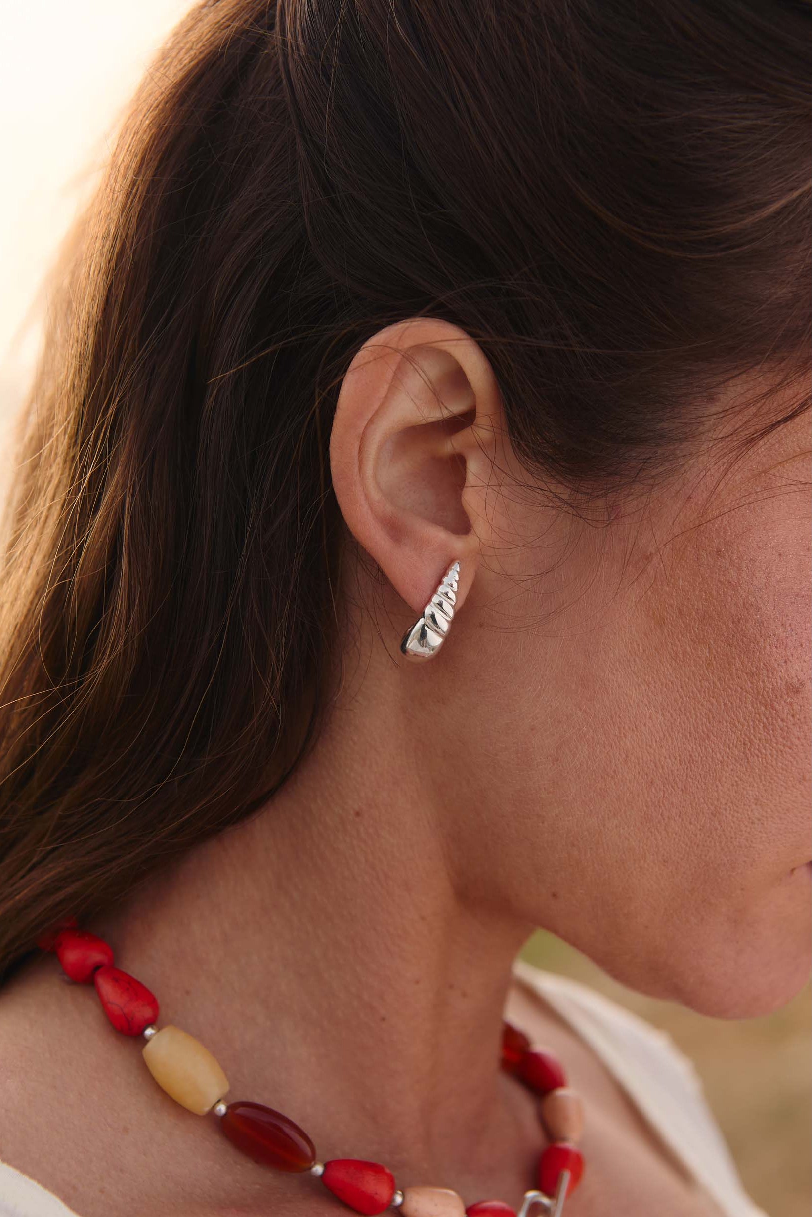 Pendientes Bohio Plata
