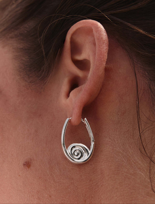 Pendientes Jevash Plata 