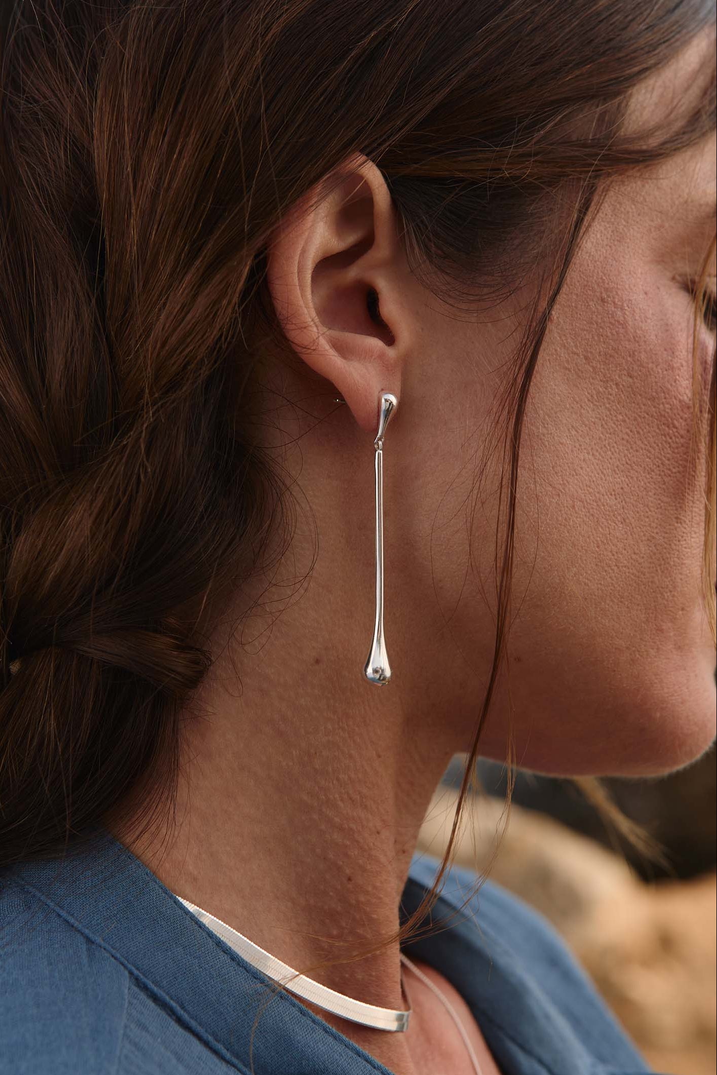 Pendientes Samtulan Plata Dos