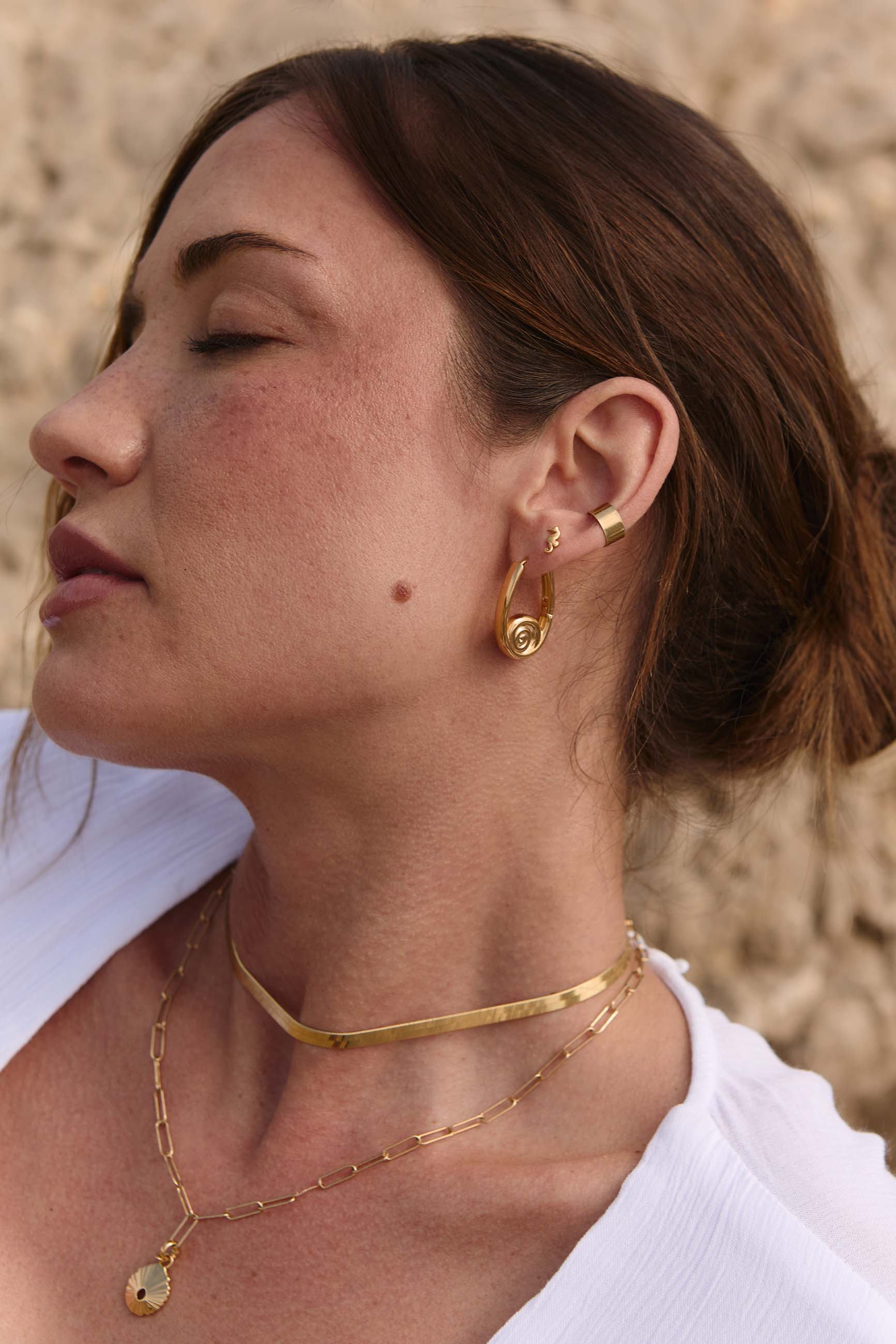 Pendientes Javash Oro Combi