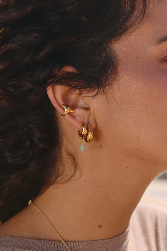  Pendientes TAPAKNA Oro Combi