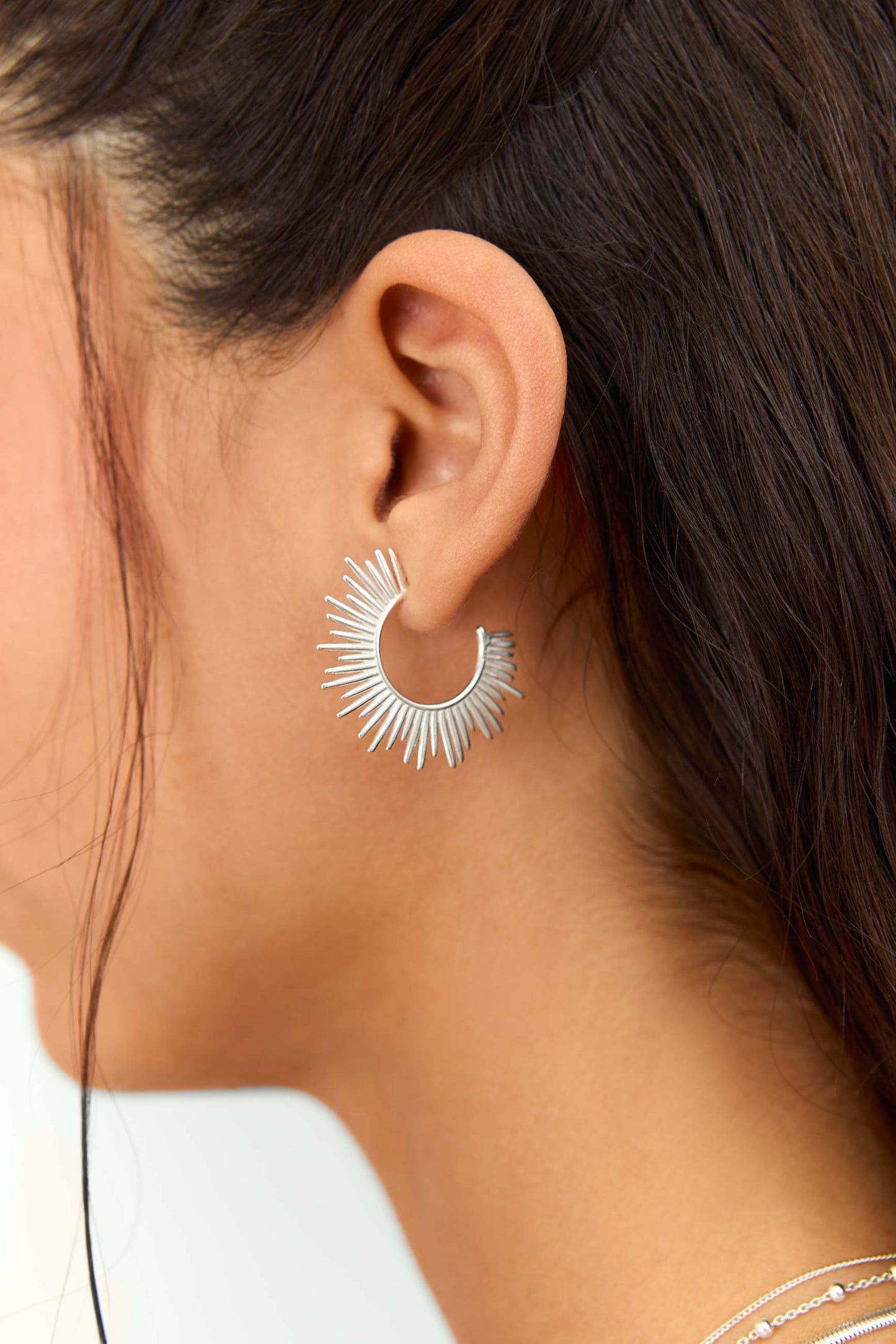 BOUCLES D'OREILLES EZHIL (35MM)