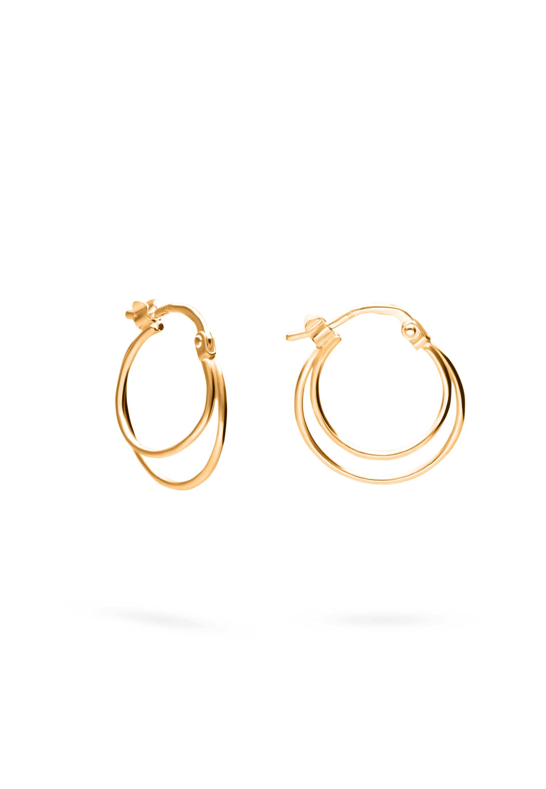 Pendientes Blaine Oro Foto Blanco