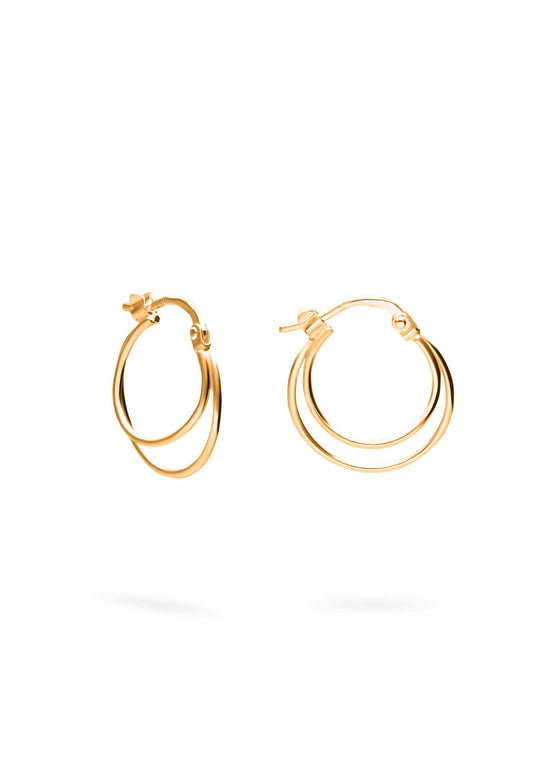 Pendientes Blaine Oro Foto Blanco
