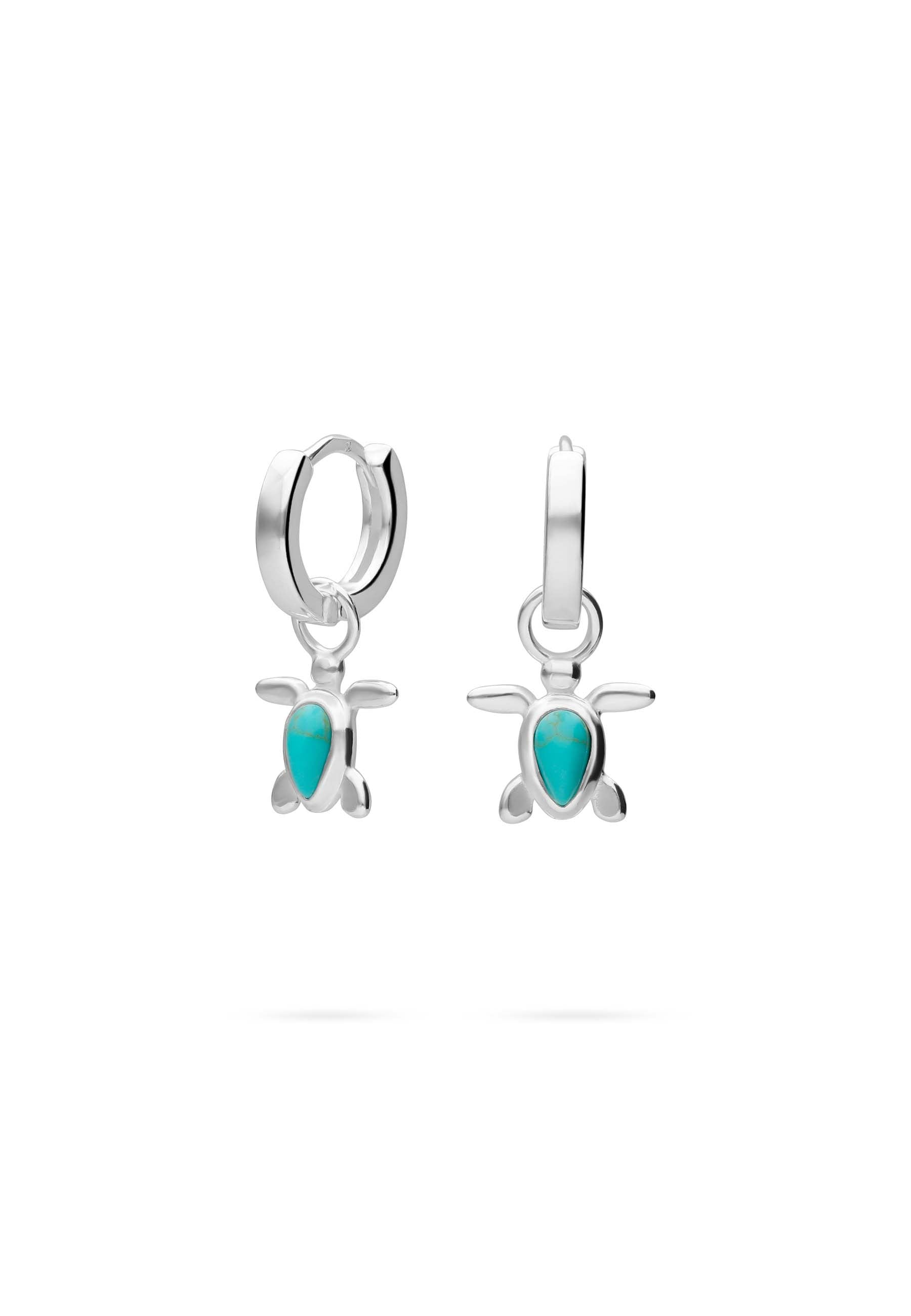 Pendientes Kachhua Foto Blanco