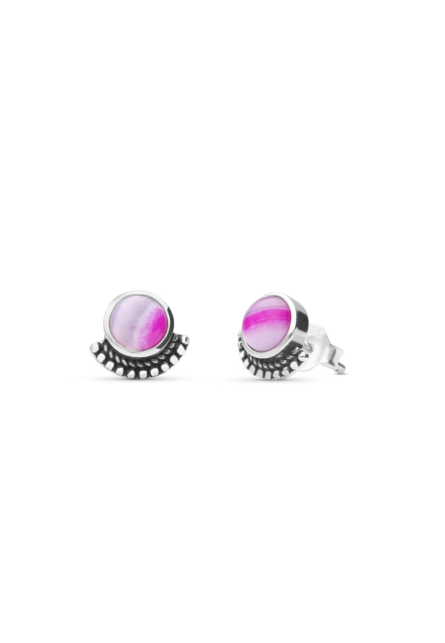 PENDIENTES RAGA AGATA FUCSIA