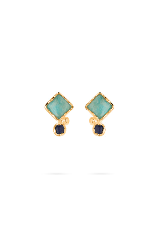 PENDIENTES RASATAL BAÑADOS EN ORO