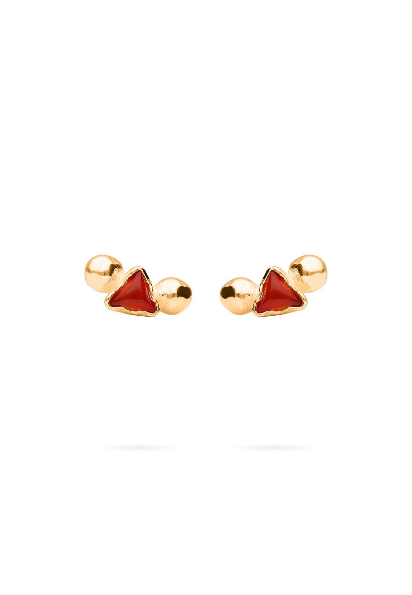 PENDIENTES SAITRAS BAÑADOS EN ORO