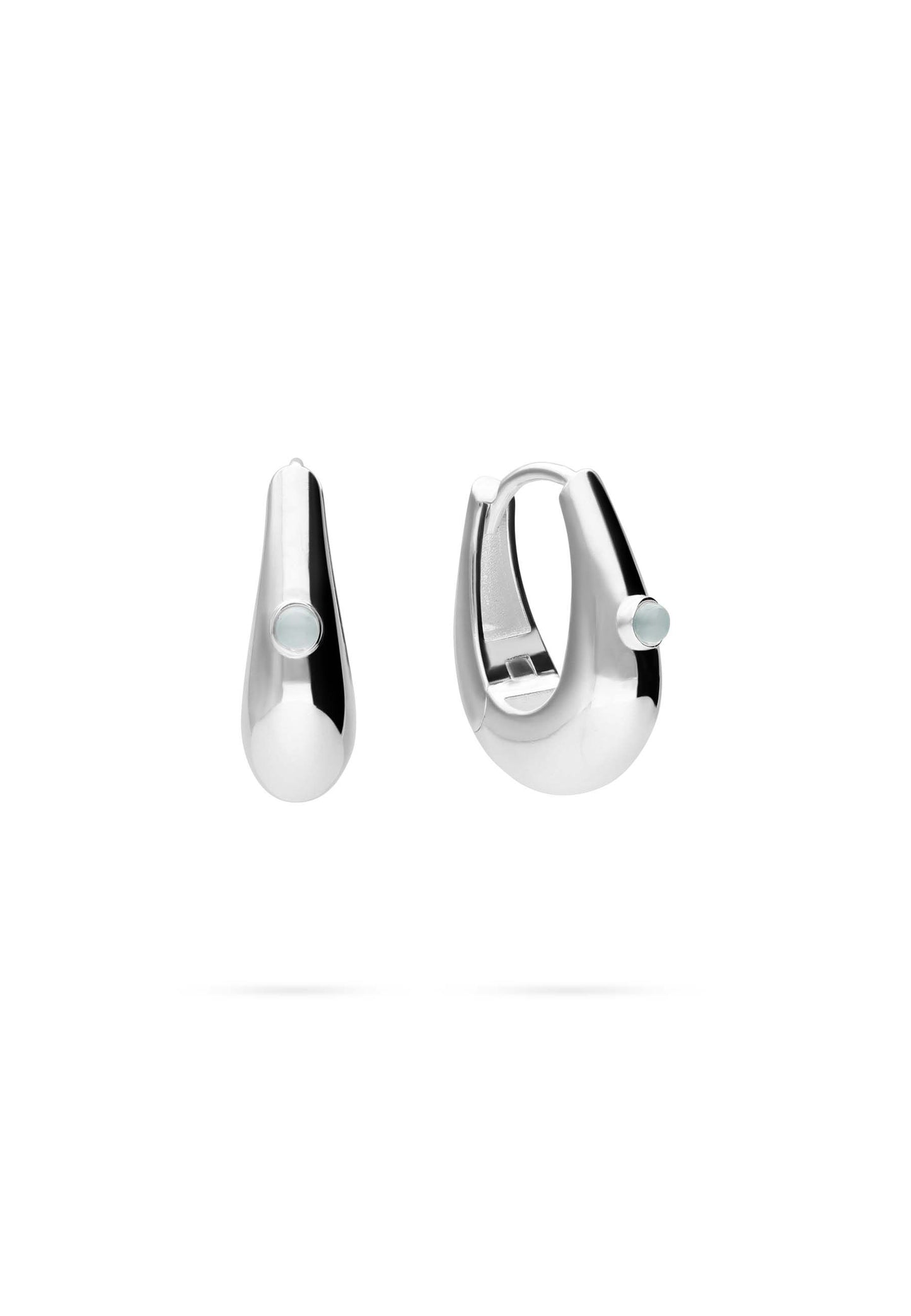  Pendientes TAPAKNA Plata Foto Blanco