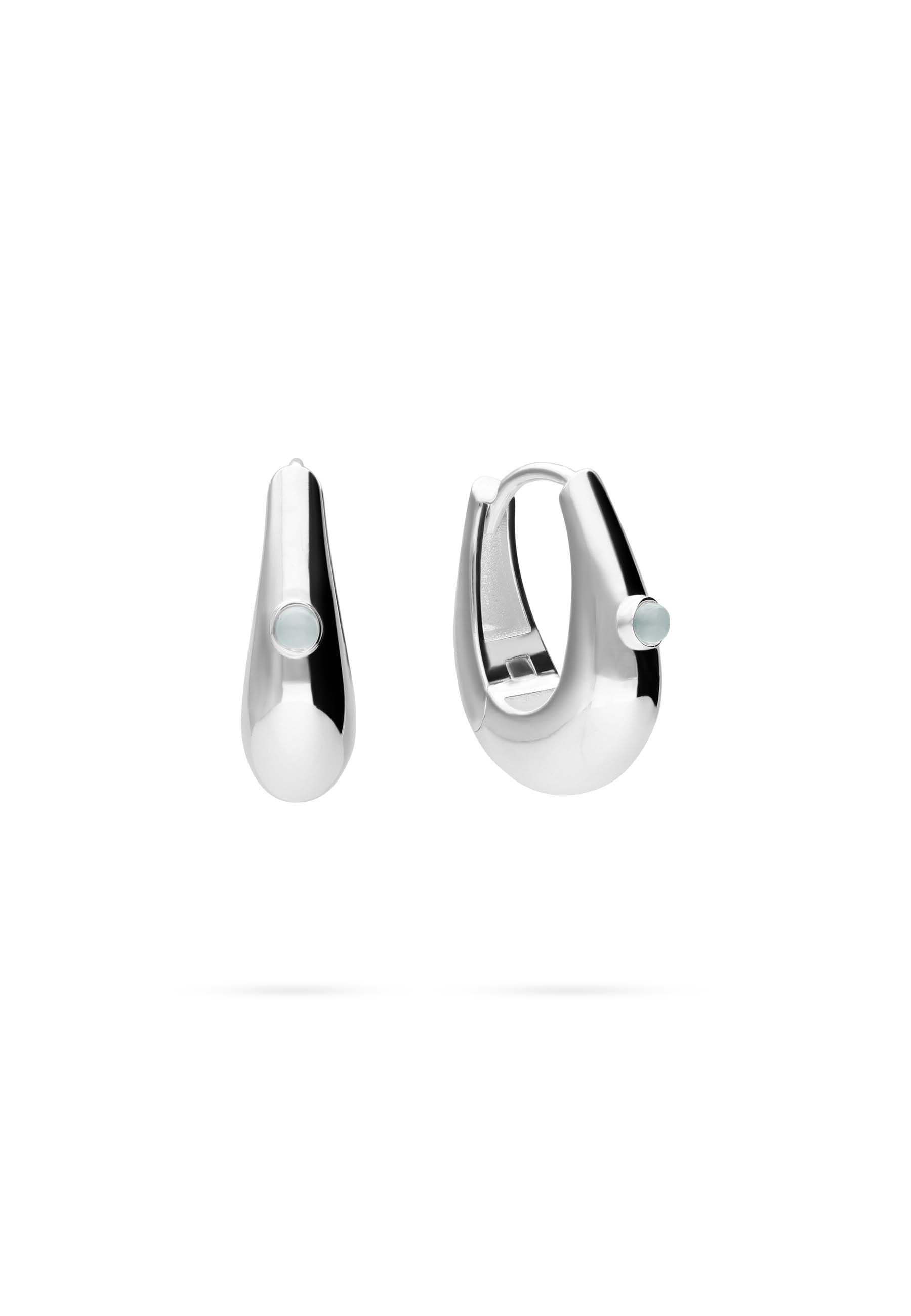  Pendientes TAPAKNA Plata Foto Blanco