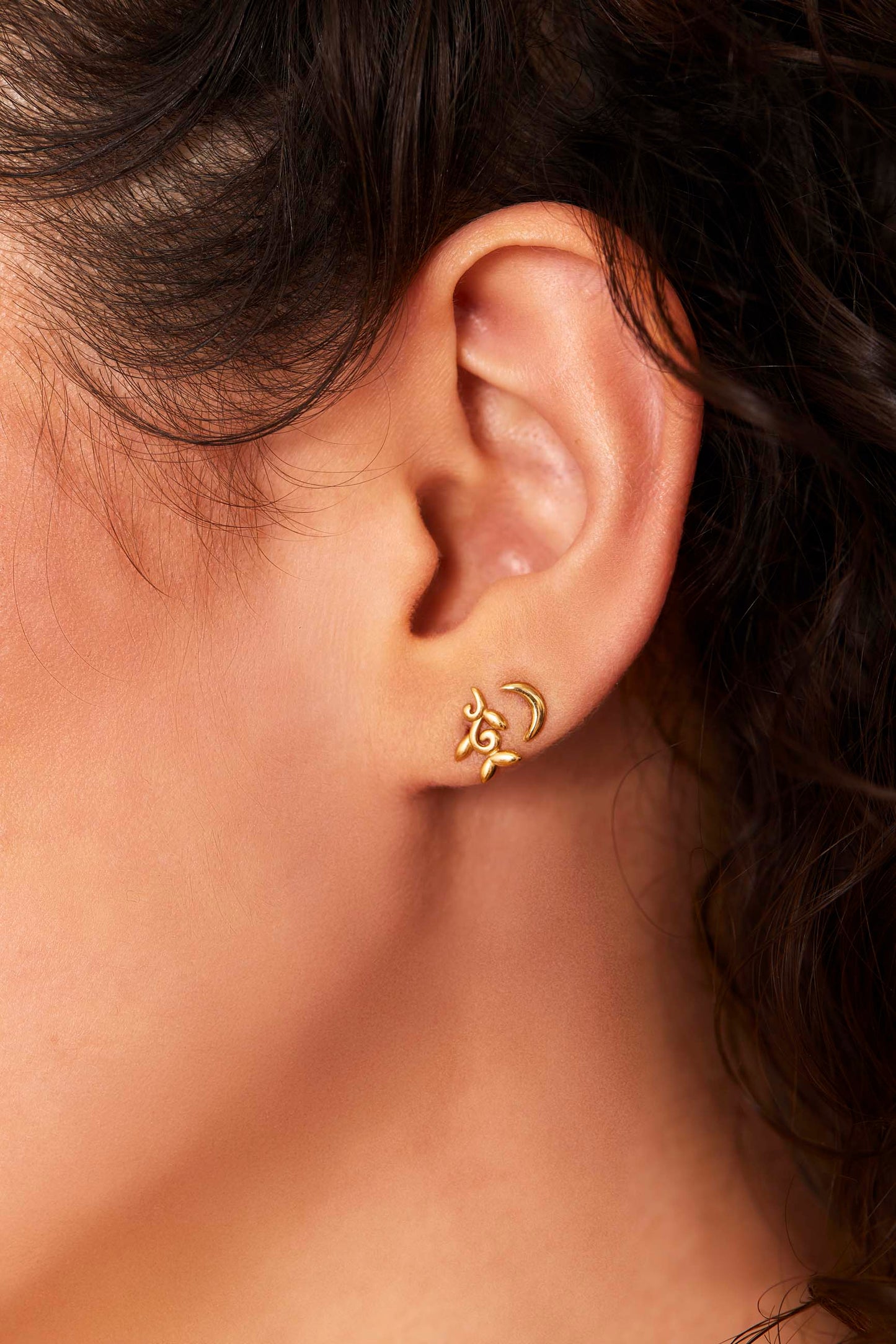 CHAD GOLD EARRINGS