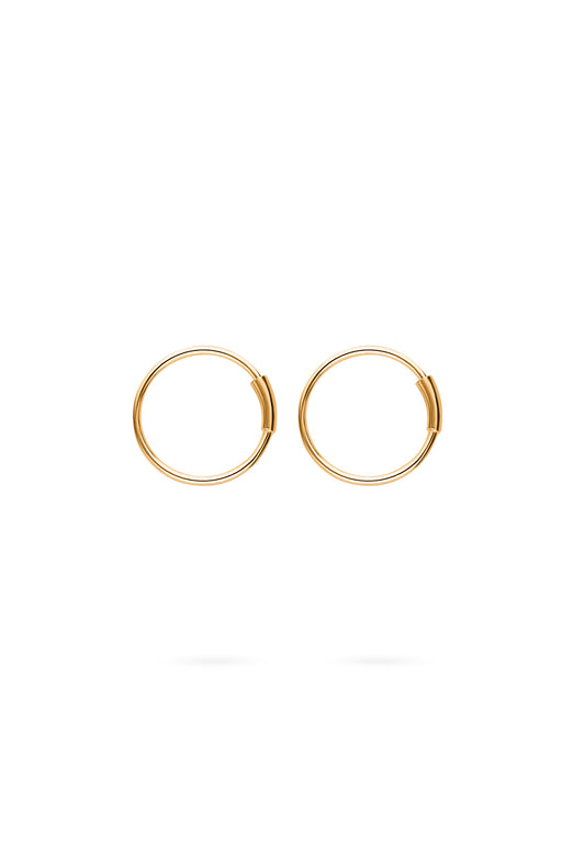 PIERCINGS JATIN (10MM) BAÑADOS EN ORO