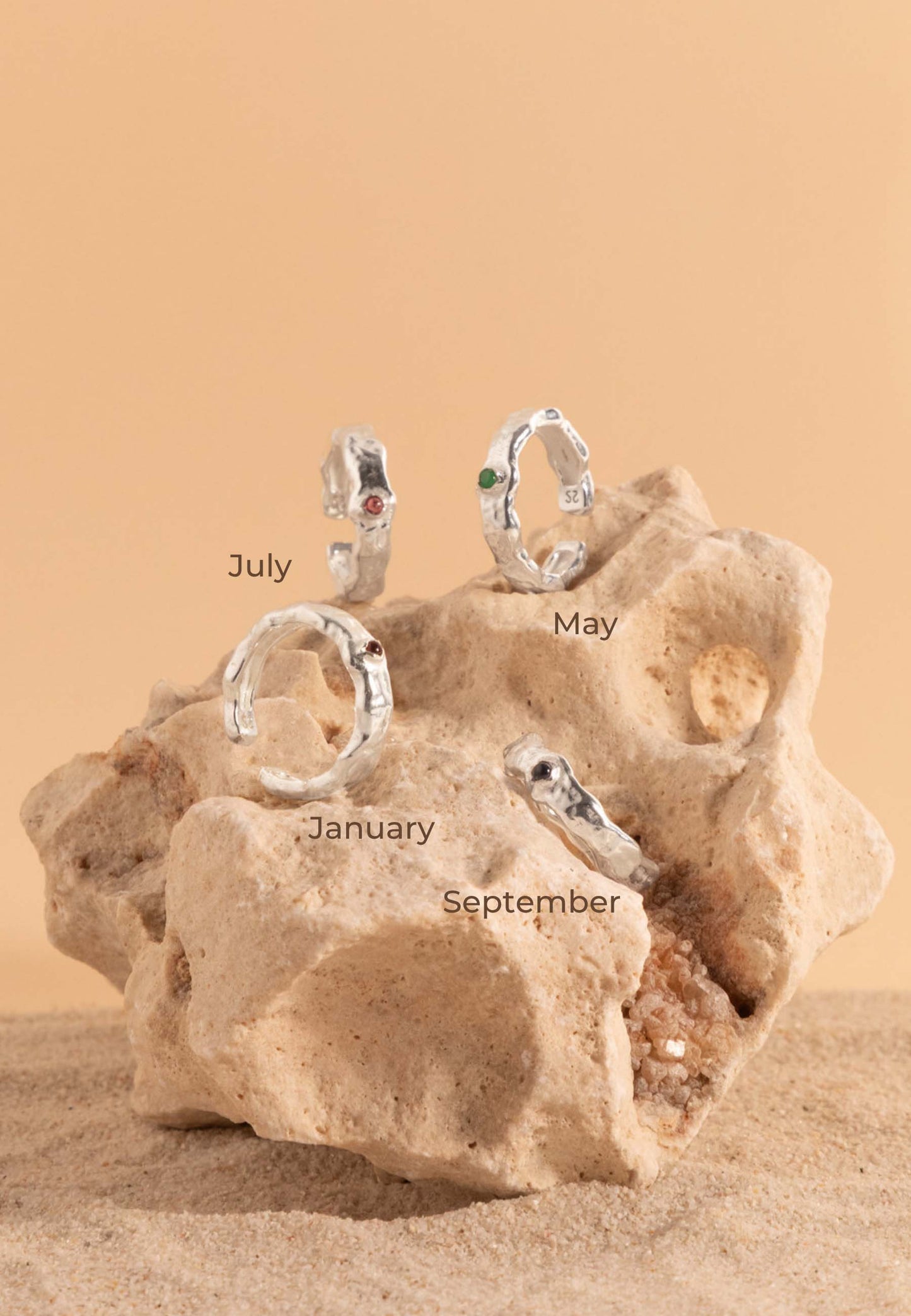 ANILLO PIEDRAS DE NACIMIENTO