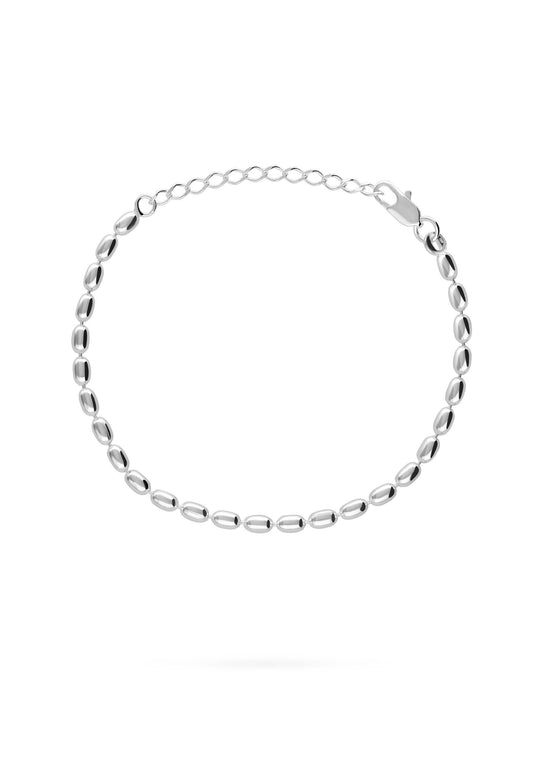 Pulsera Daurat Plata Foto Blanco