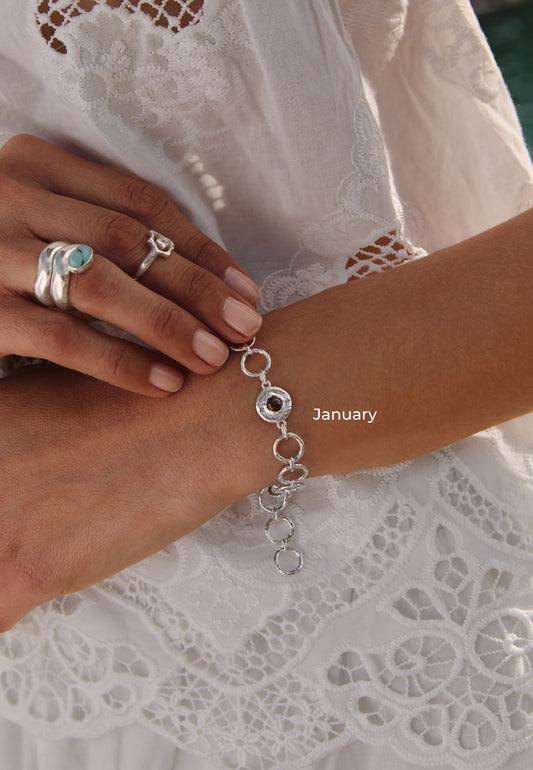 PULSERA PIEDRAS DE NACIMIENTO
