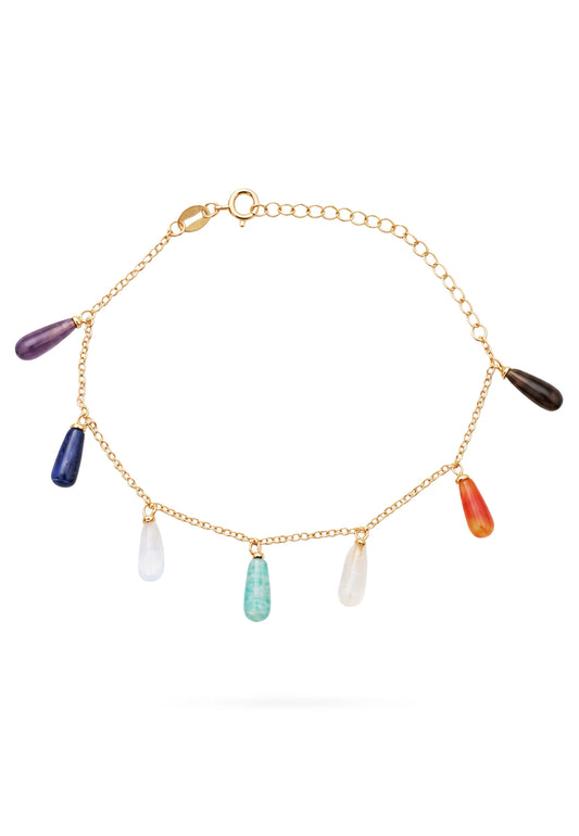 NADI 22K GOLD-PLATED BRACELET