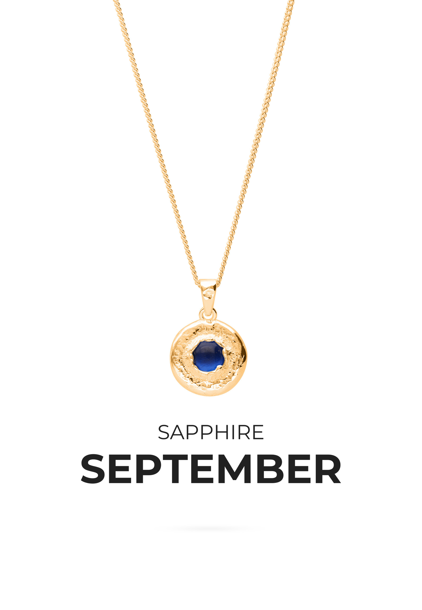 COLLAR PIEDRAS DE NACIMIENTO BAÑADO EN ORO