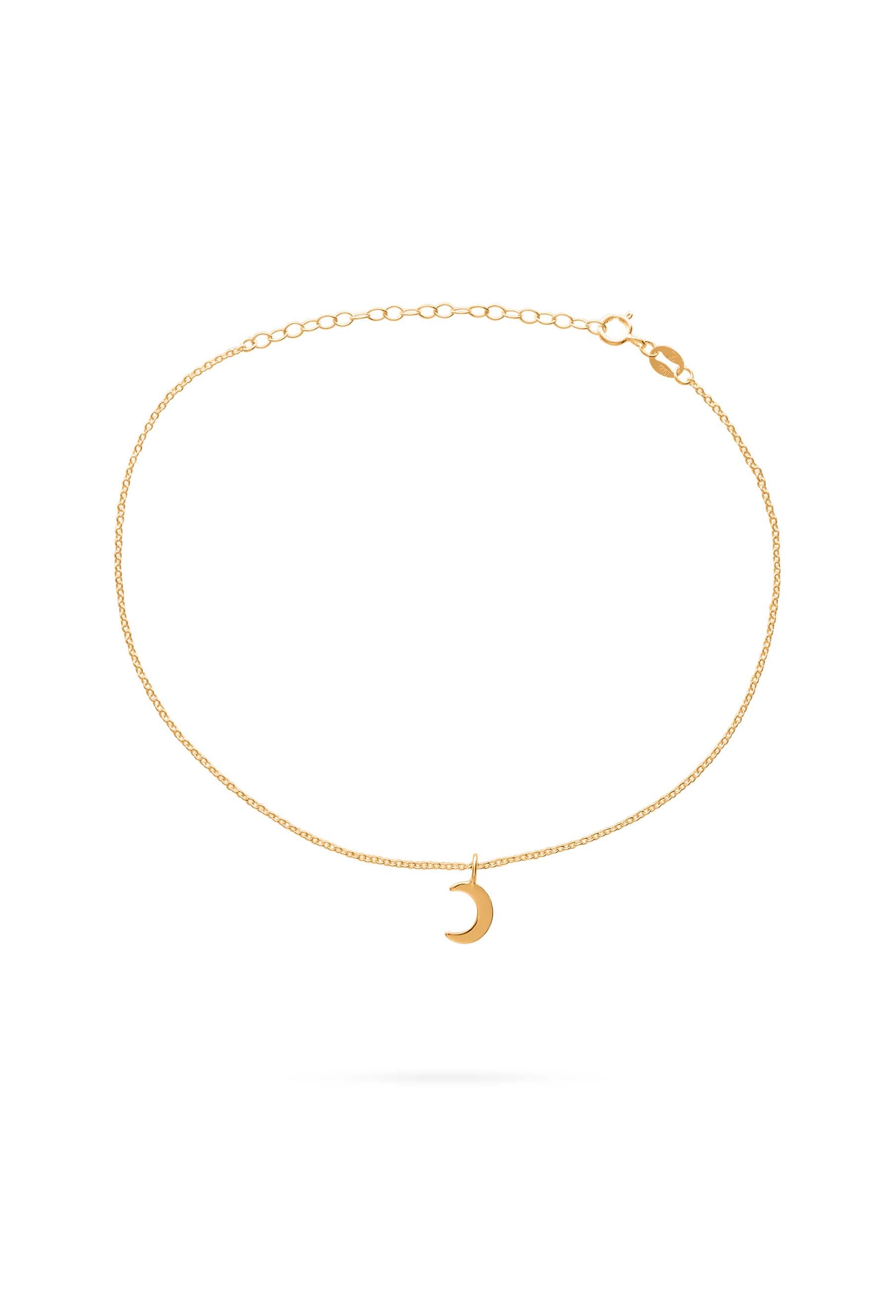 Tobillera Darsh Oro Foto Blanco