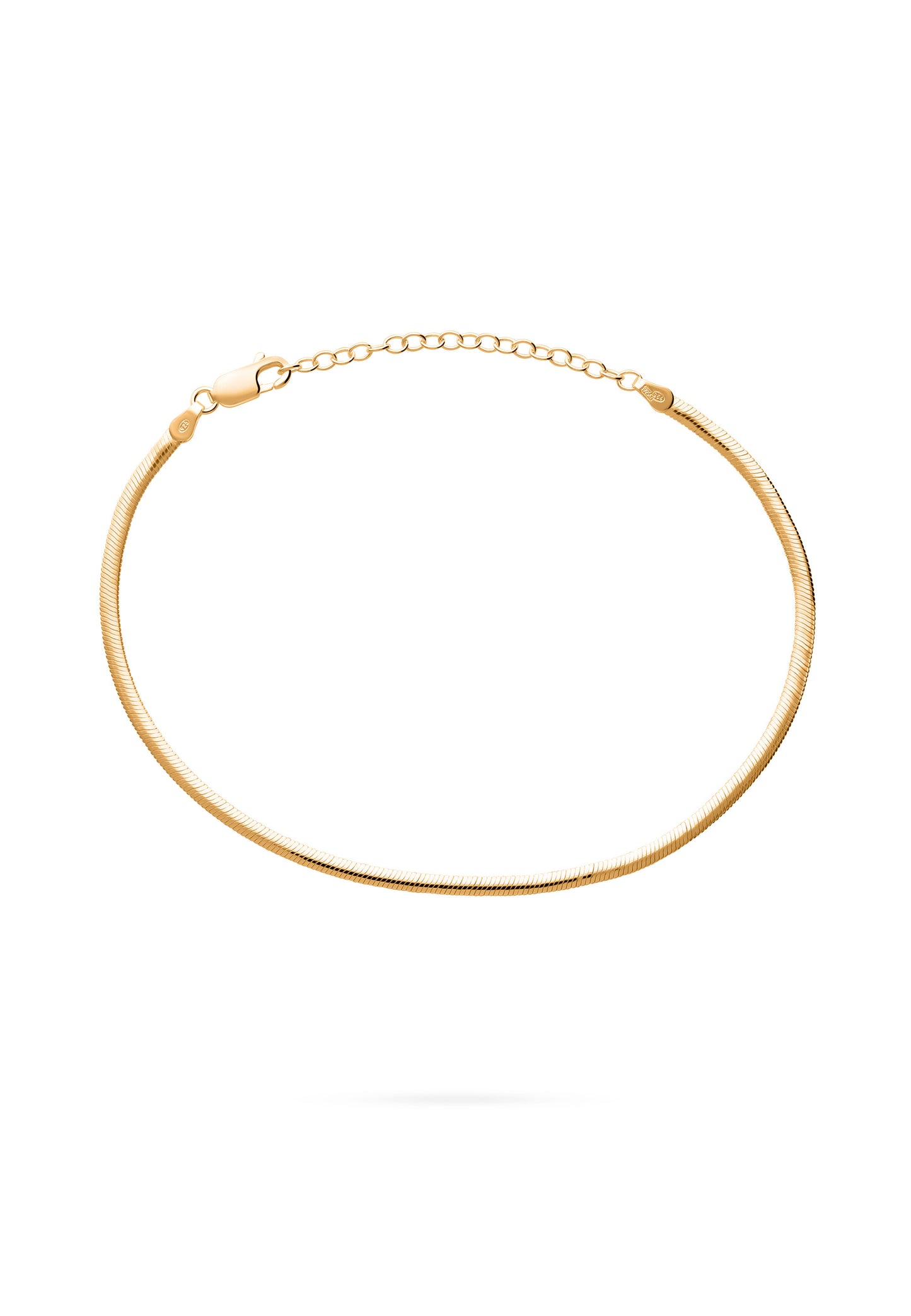 TOBILLERA KALIDASA BAÑADA EN ORO