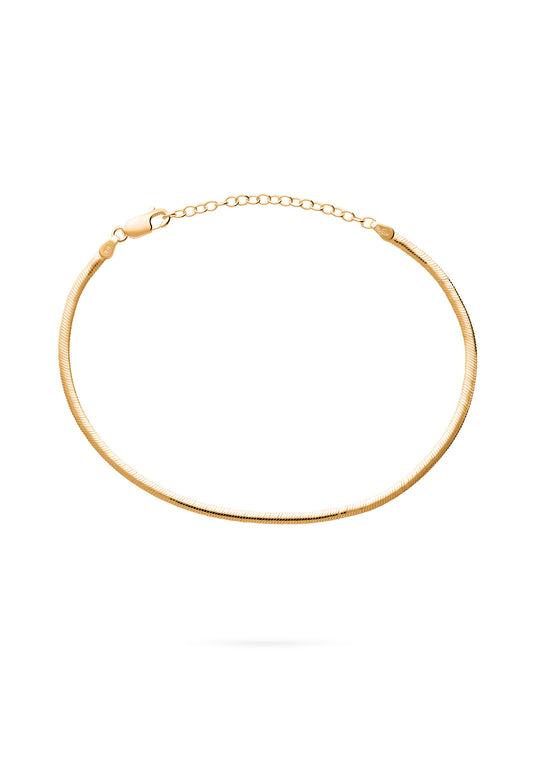 TOBILLERA KALIDASA BAÑADA EN ORO