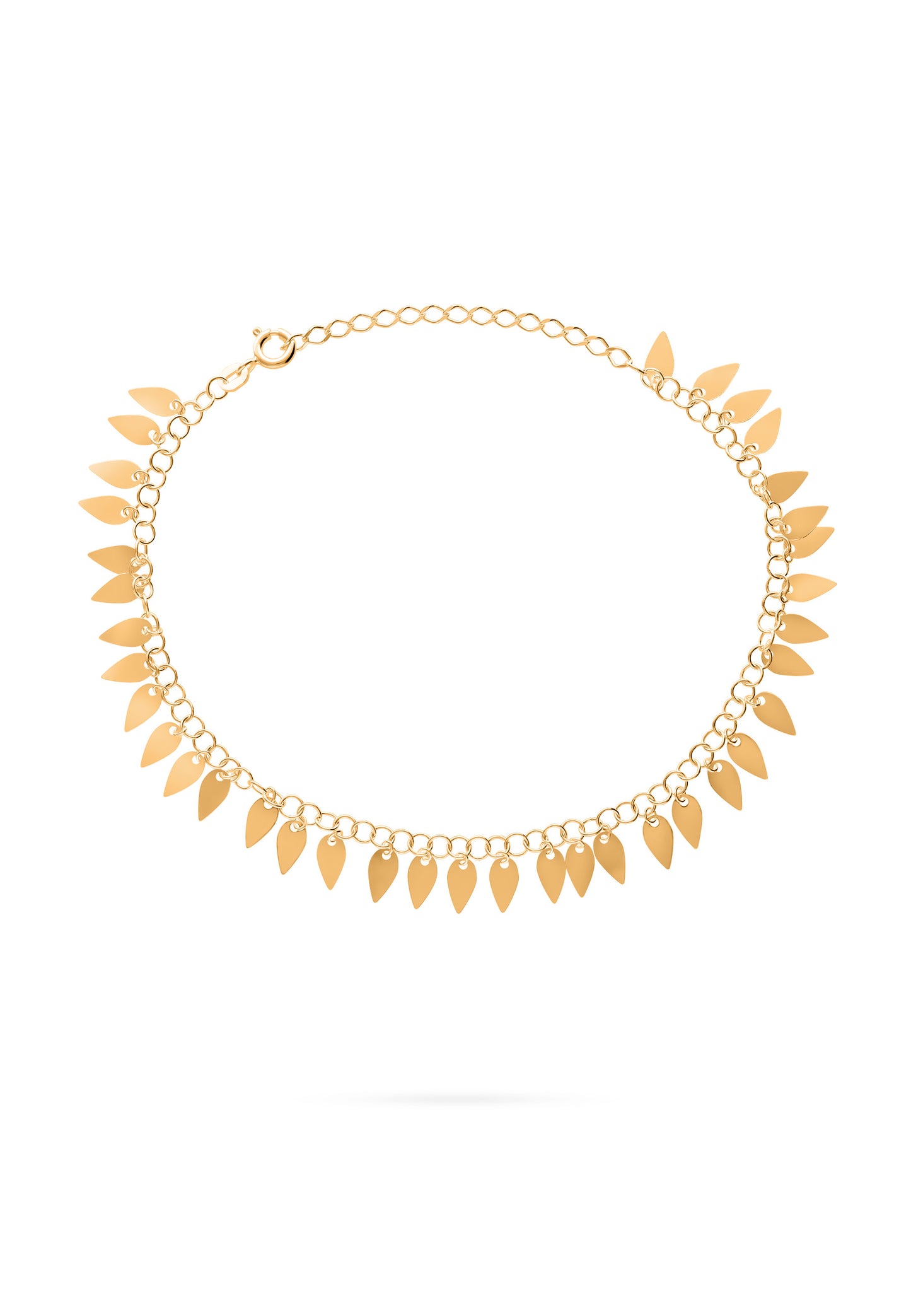 CHAÎNE DE CHEVILLE MOUNA OR