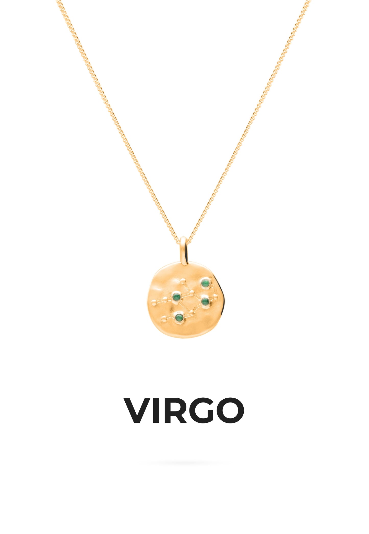 CONSTELLATION NECKLACE, GOLD-PLATED