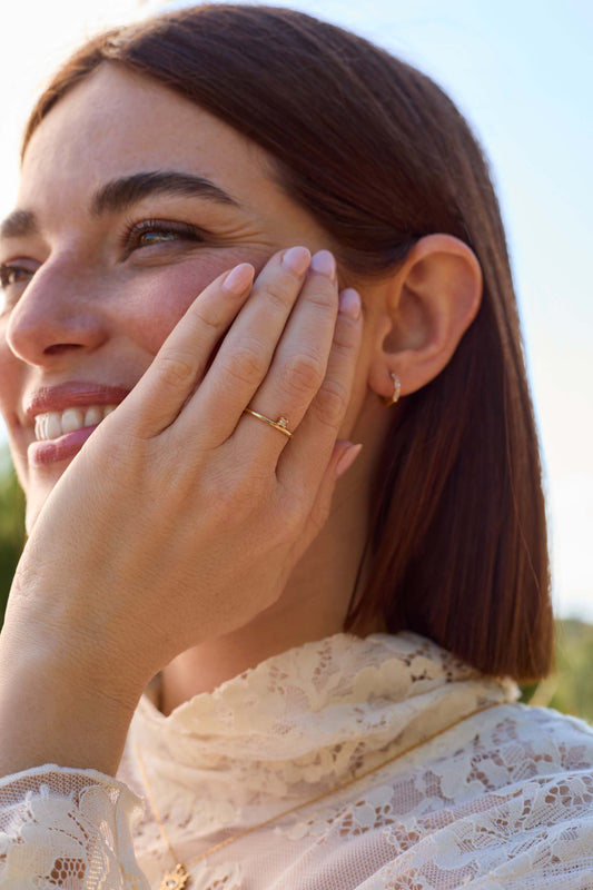 BAGUE CASSIOPEIA 9k Or