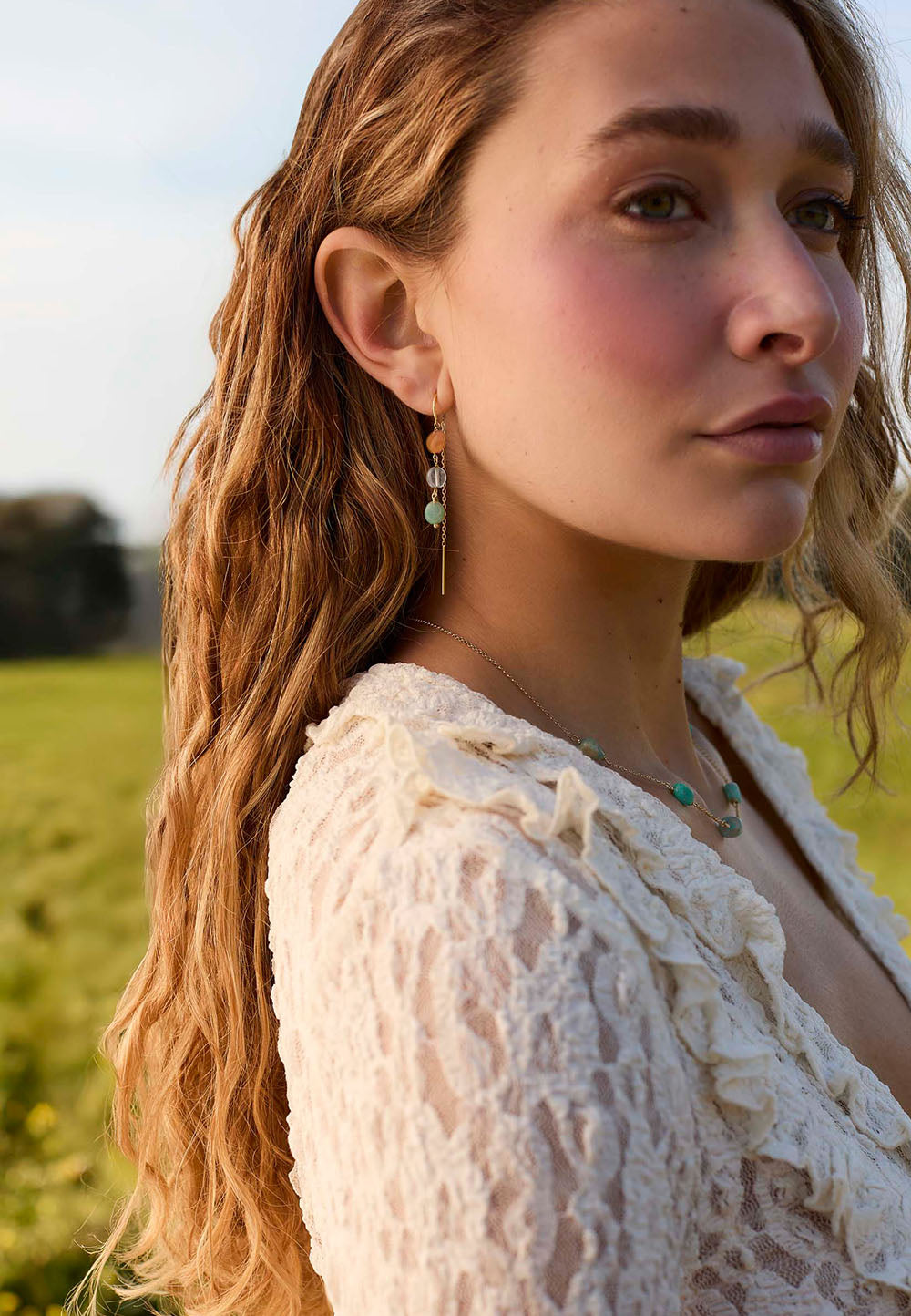 DIPTI GOLD EARRINGS (11MM)