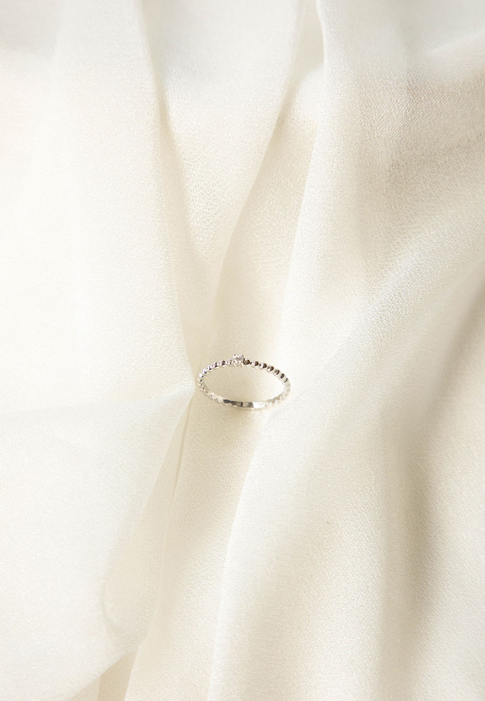 ERIDANUS WHITE GOLD RING