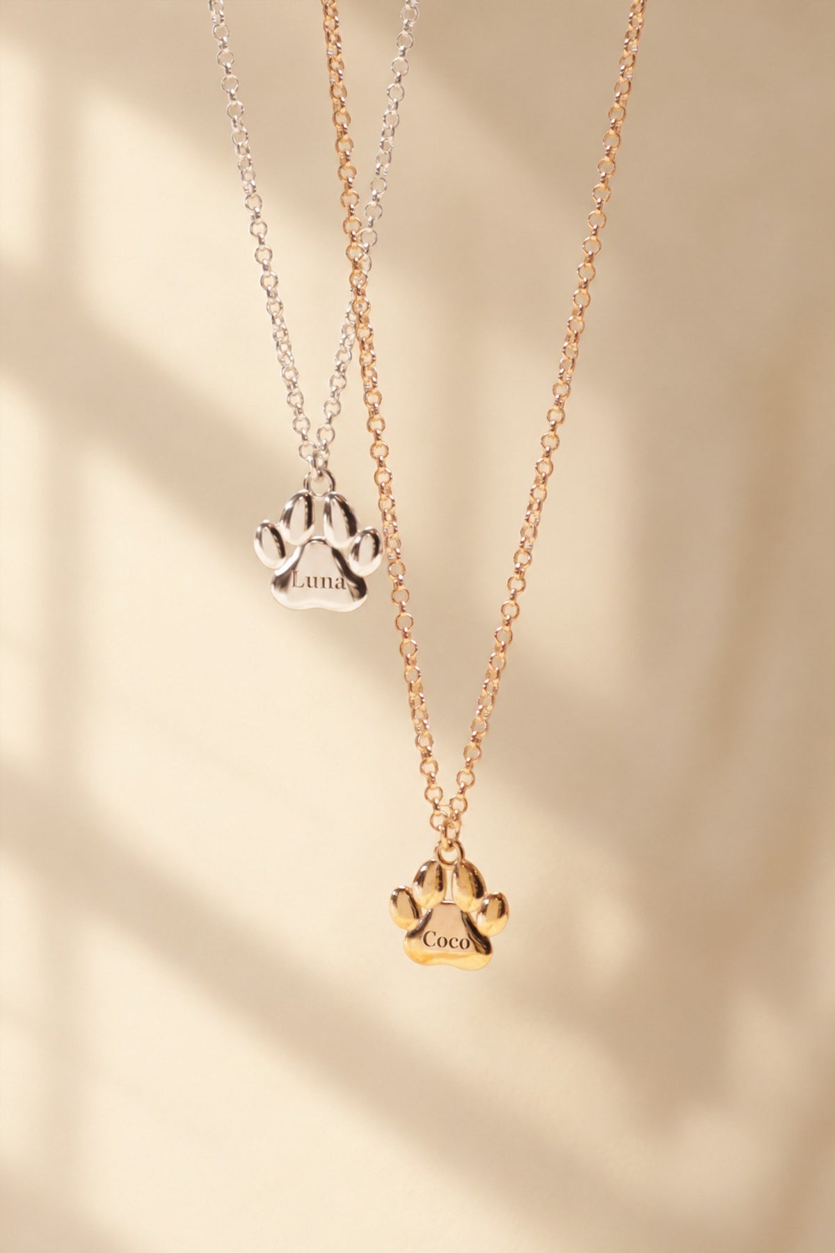 COLLAR PANJA PERSONALIZADO BAÑADO EN ORO