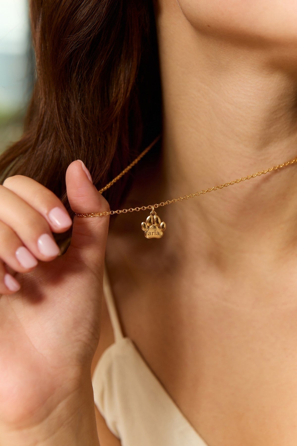 COLLANA PANJA ORO (PERSONALIZZABILE)