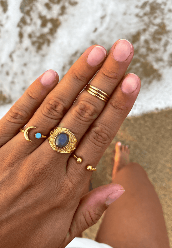 Anello Dainty Bar - Anello Impilabile, Anello Regolabile, Argento Sterling, Oro, Oro Rosa, Anello Con Barra Parallela, Anello Minimalista, Anello Lineare [454] - Italia - Foto 7