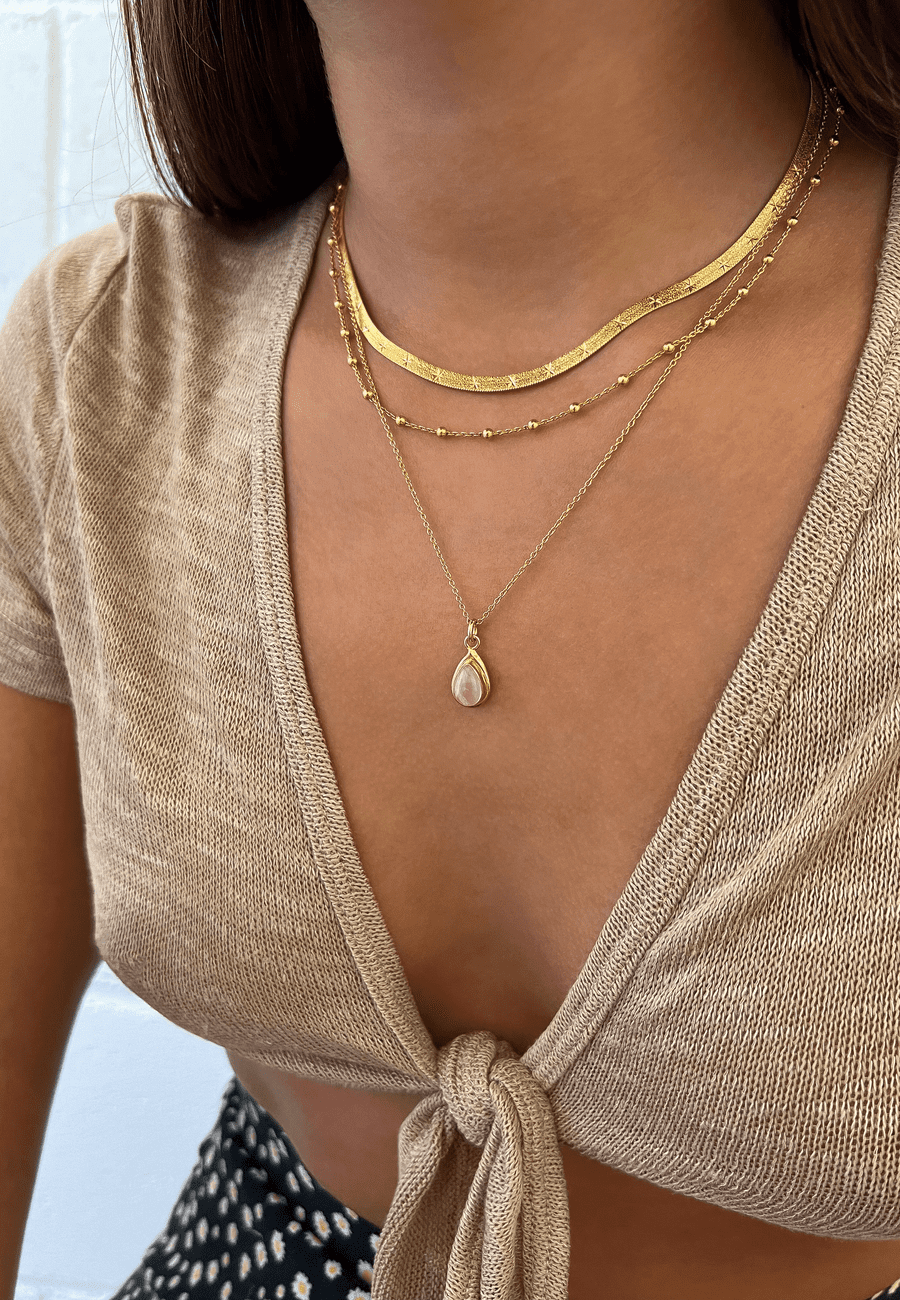ABE GOLD NECKLACE