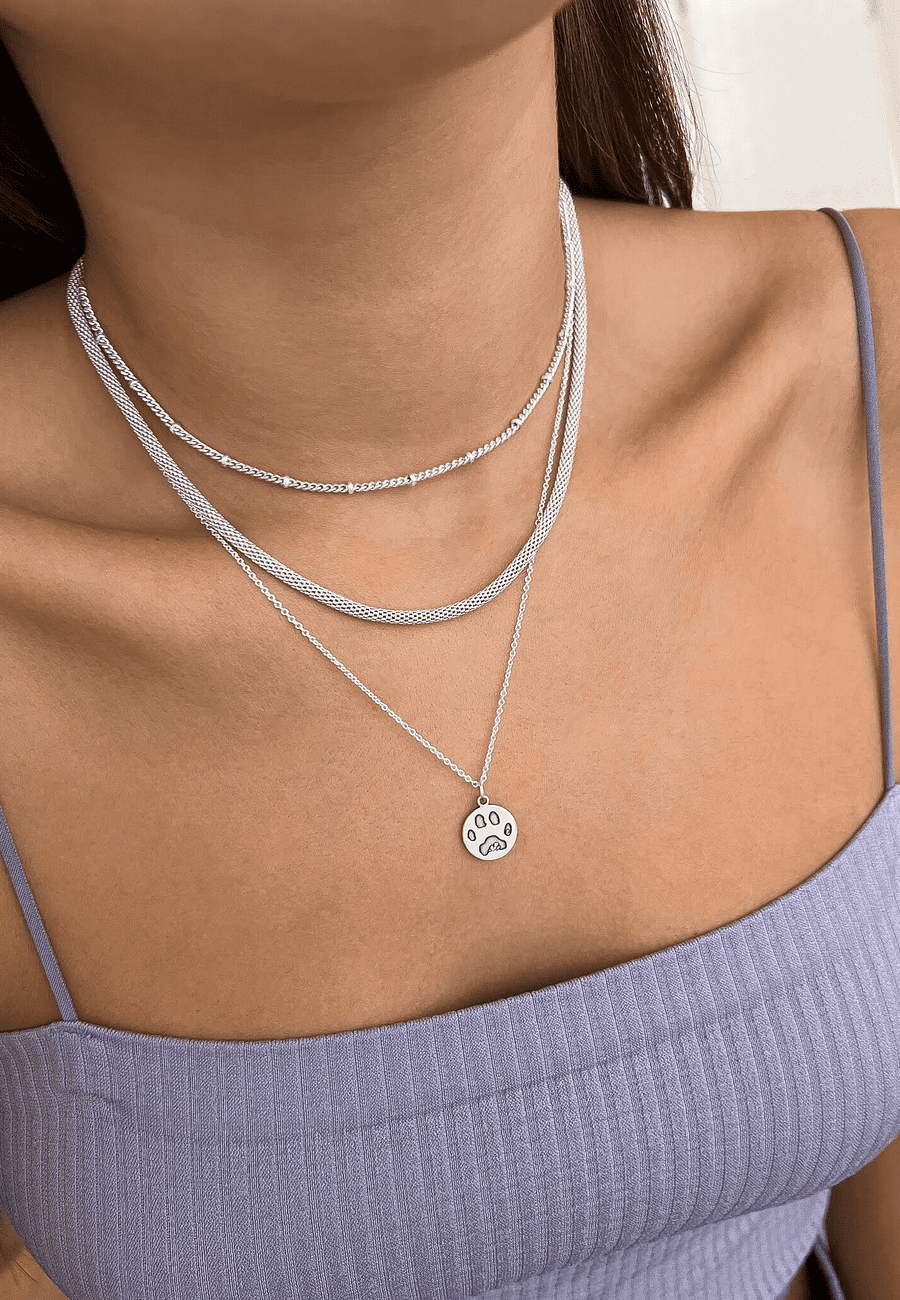 Necklace Punk Hip Hop Chunky Hollow Out Chain Necklace Silver Color Linked  Wide Chokers Necklaces for Women Statement Jewelry silver : Amazon.co.uk:  Fashion