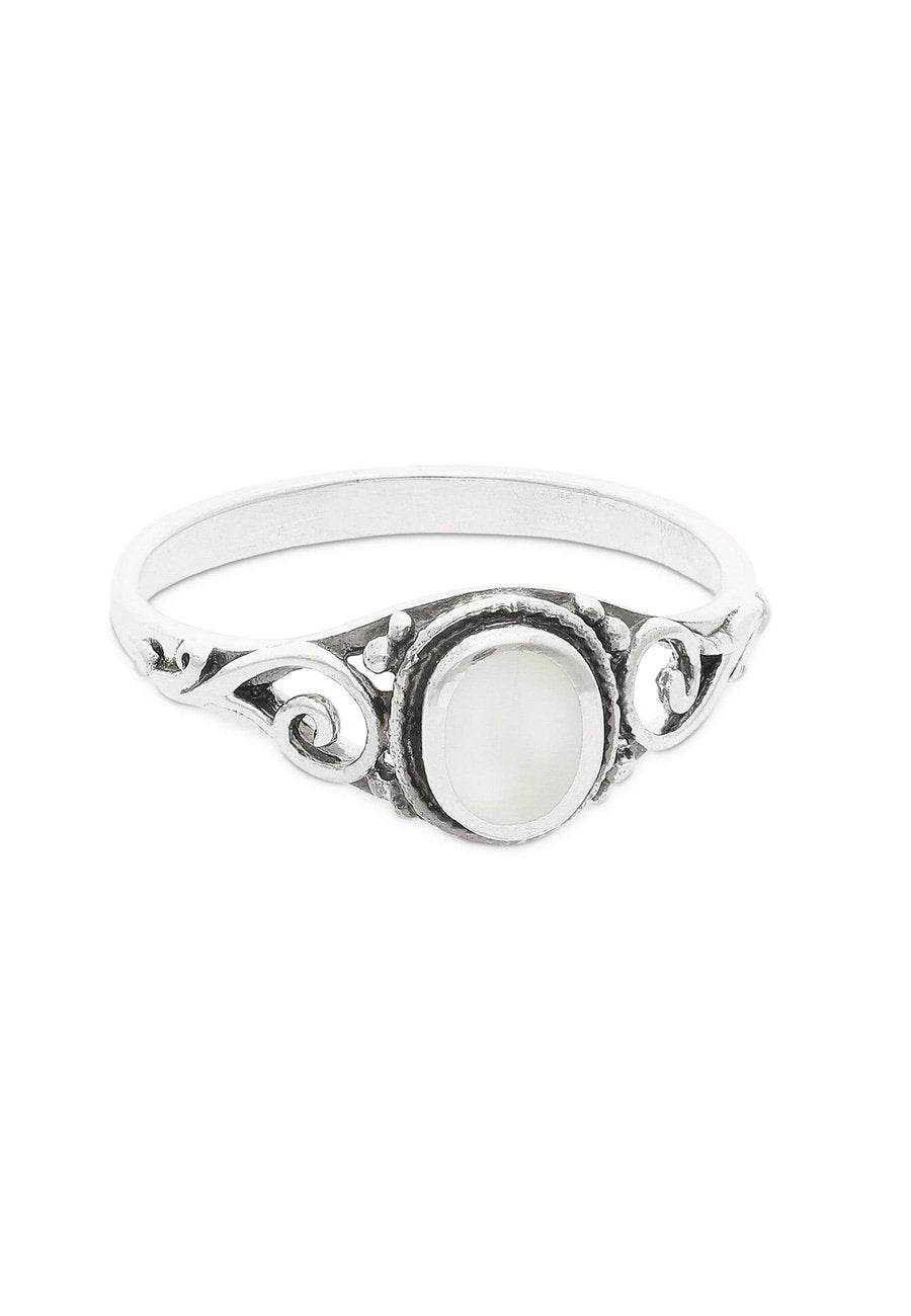 DYAUS MOTHER-OF-PEARL RING