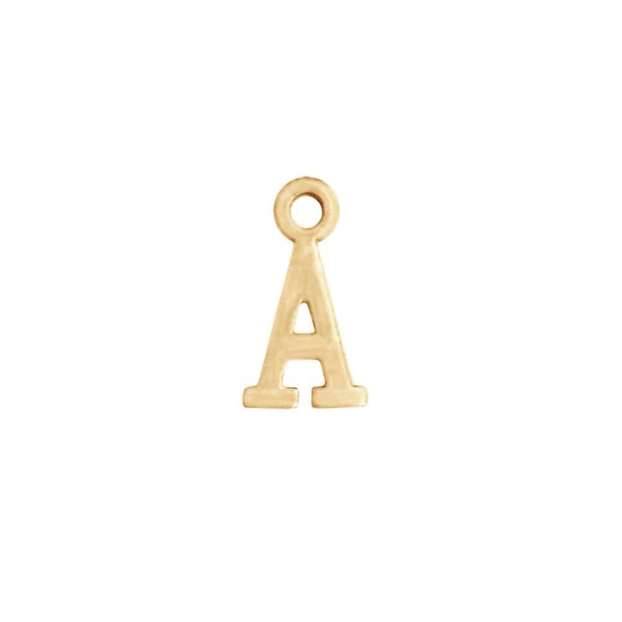 PATRA GOLD NECKLACE  Gold Initial Necklace – San Saru